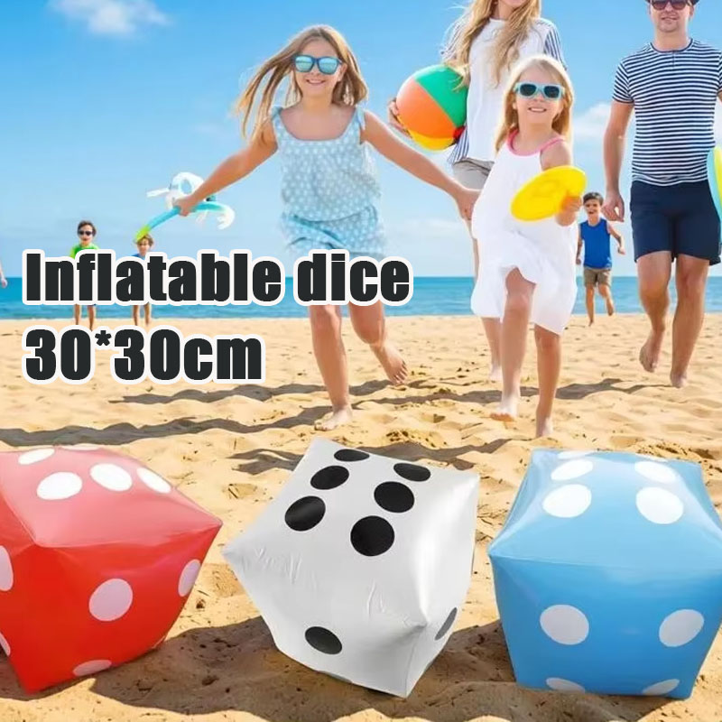 Party Games Gamecube - 1/2 pièces 30x30cm Dés numériques gonflables