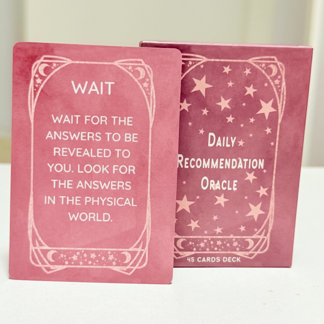 Party Games Meaning - Cartes Oracle de Recommandation Quotidienne, Jeu