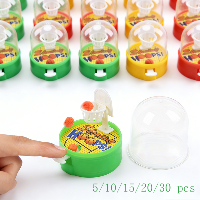 Party Games Children - 5/10/15/20/30 pièces doigts de bureau basket-ball