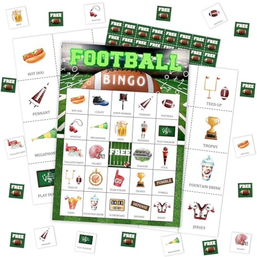 Party Games For Adults Large Group - Cartes de jeu de bingo sur