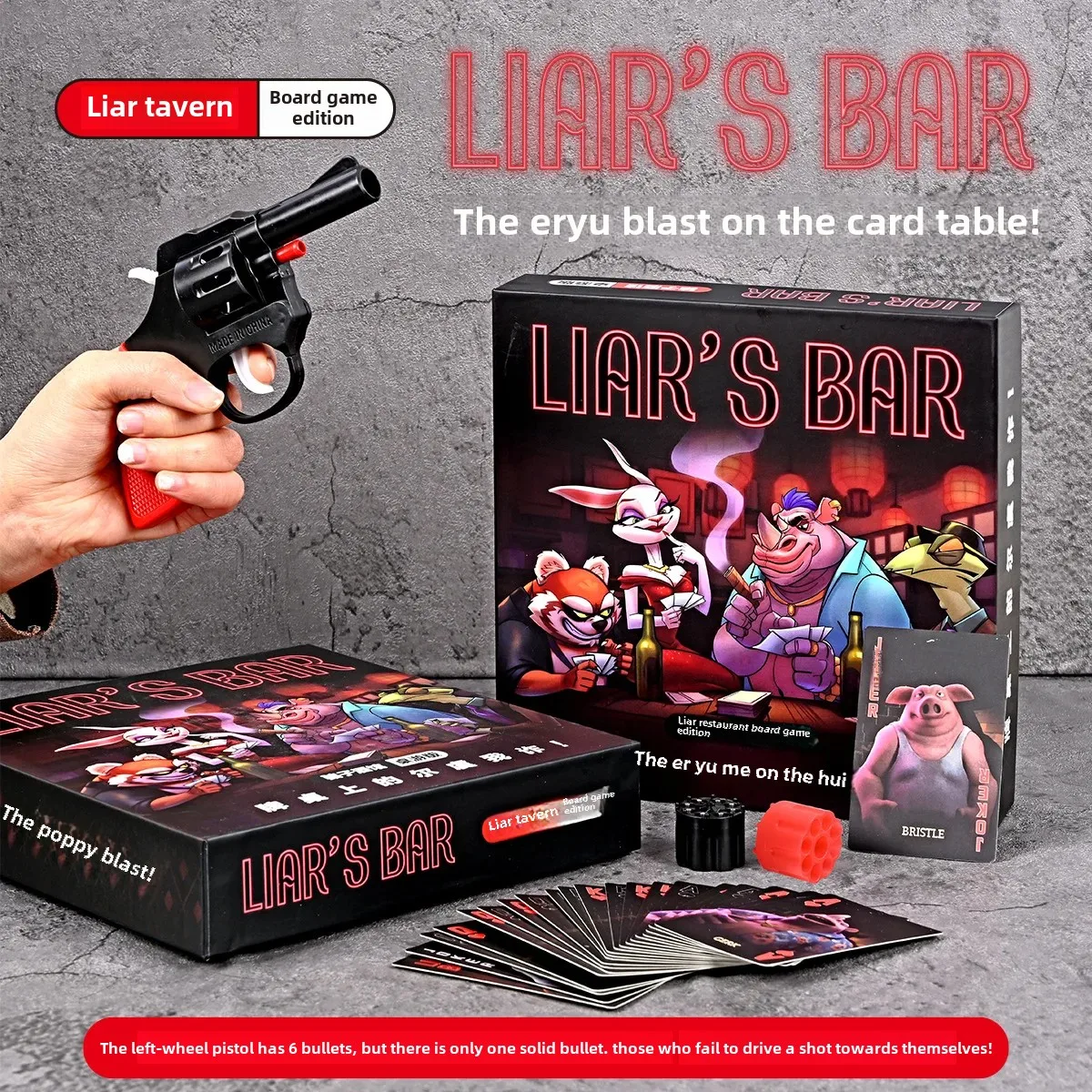 Party Games Popular - Jeu de Table Fraud Pub, cartes
