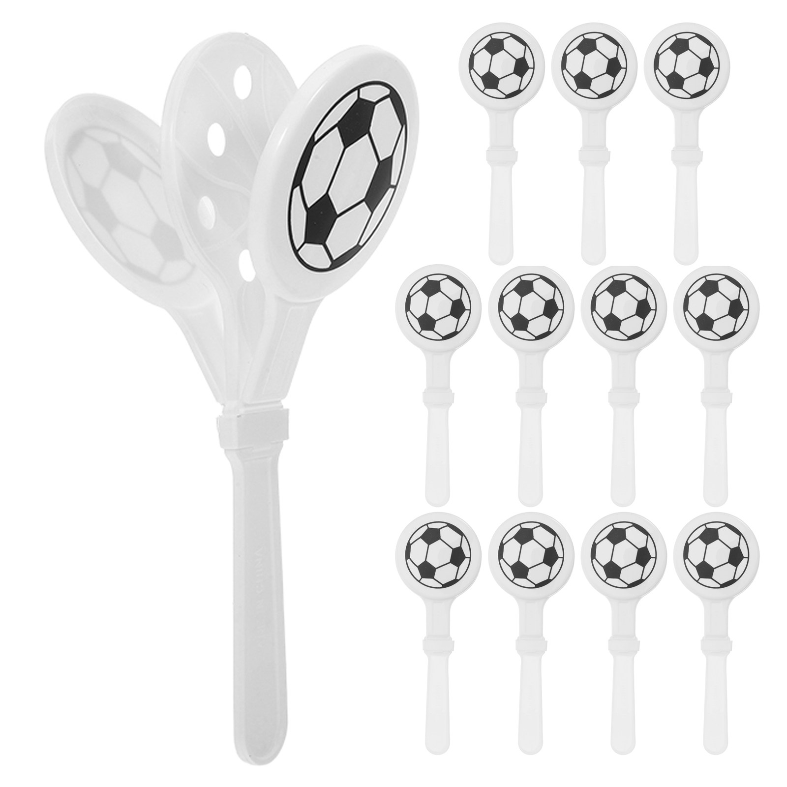 Party Games No Supplies - 12 claquettes de football en forme