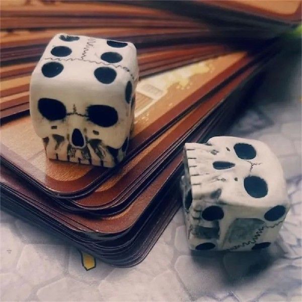 5/10 pièces de dés squelettes, - Party Games No Supplies avis et prix