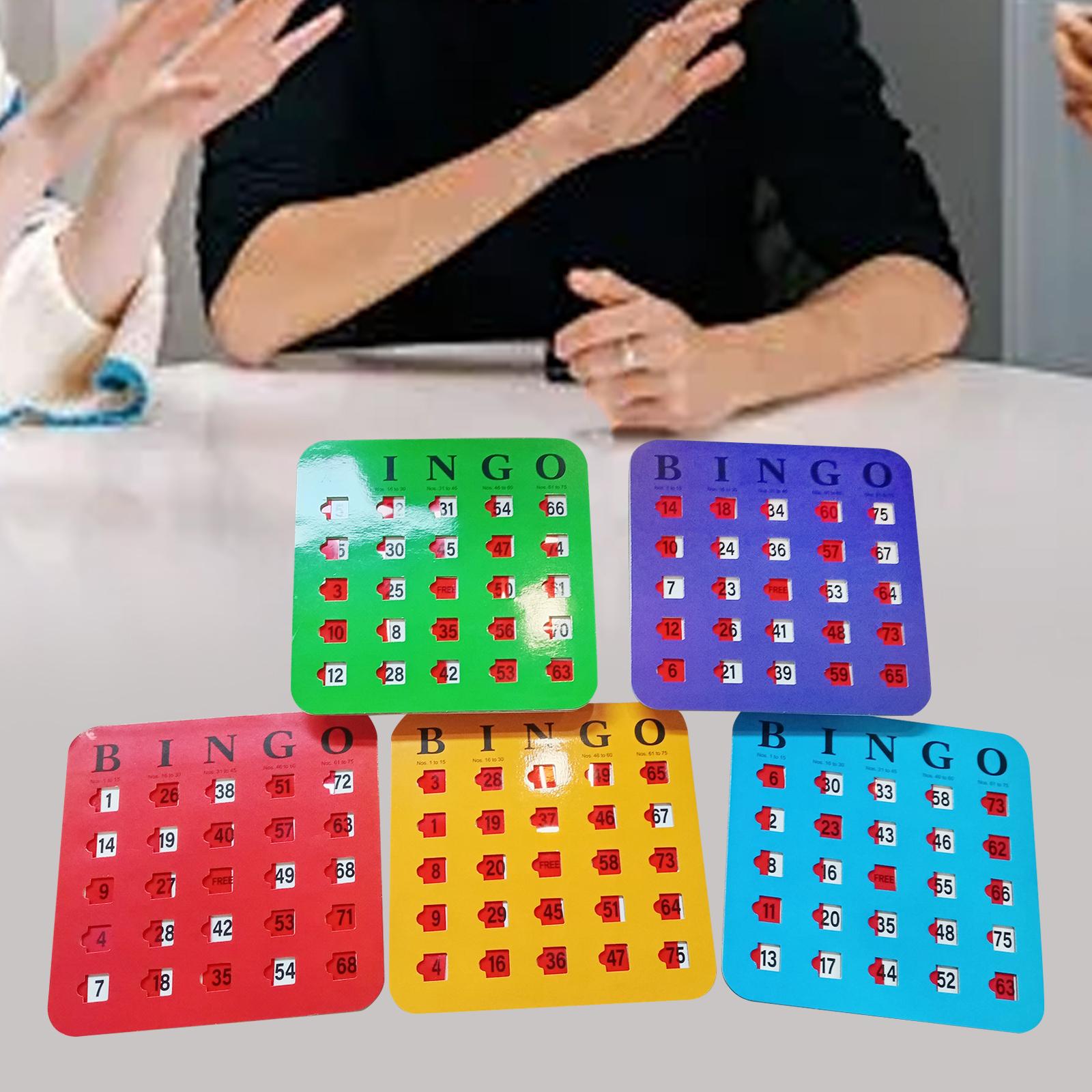 Cartes de jeu de Bingo en cart - Party Games For Adults Large Group avis et prix