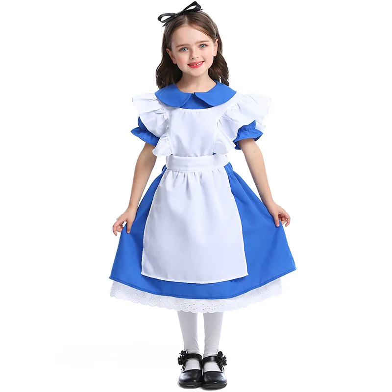Robe de costume bleue pour fil - Party Games Alice In Wonderland avis et prix