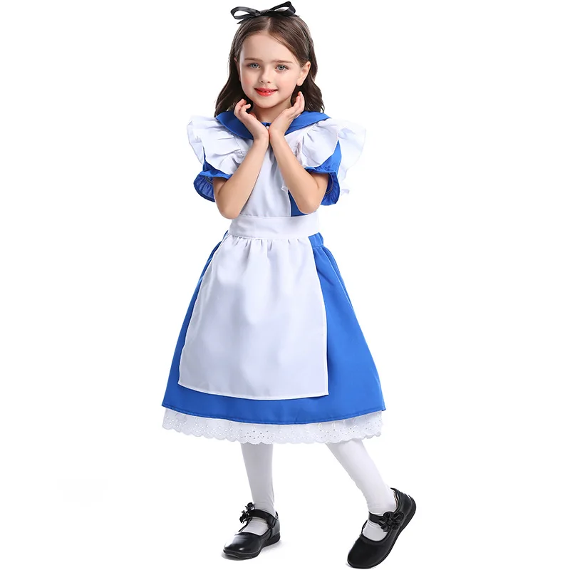 Robe de costume bleue pour fil - Party Games Alice In Wonderland avis et prix