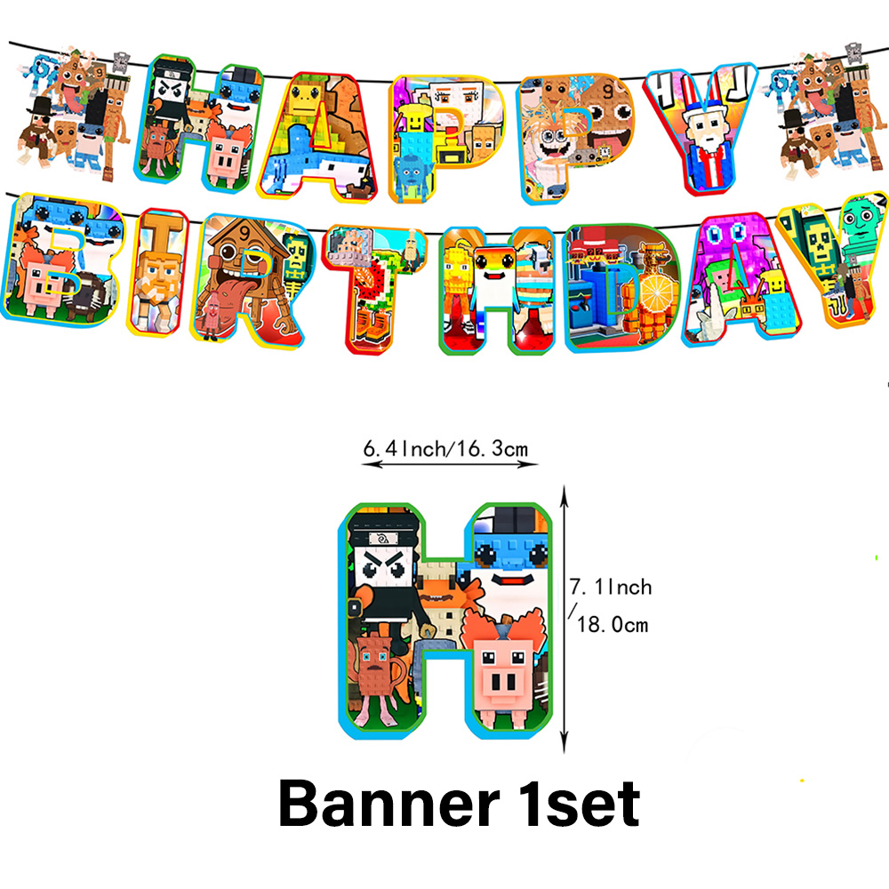 Bannière de décoration de fête - Party Games Popular avis et prix