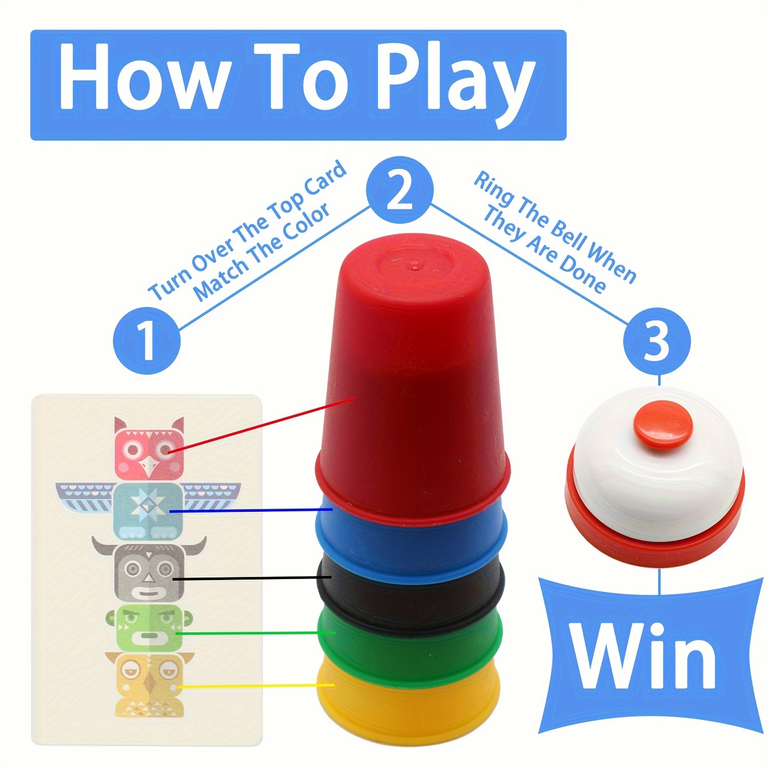 Jeu de société de tasses empil - Party Games Multiplayer avis et prix
