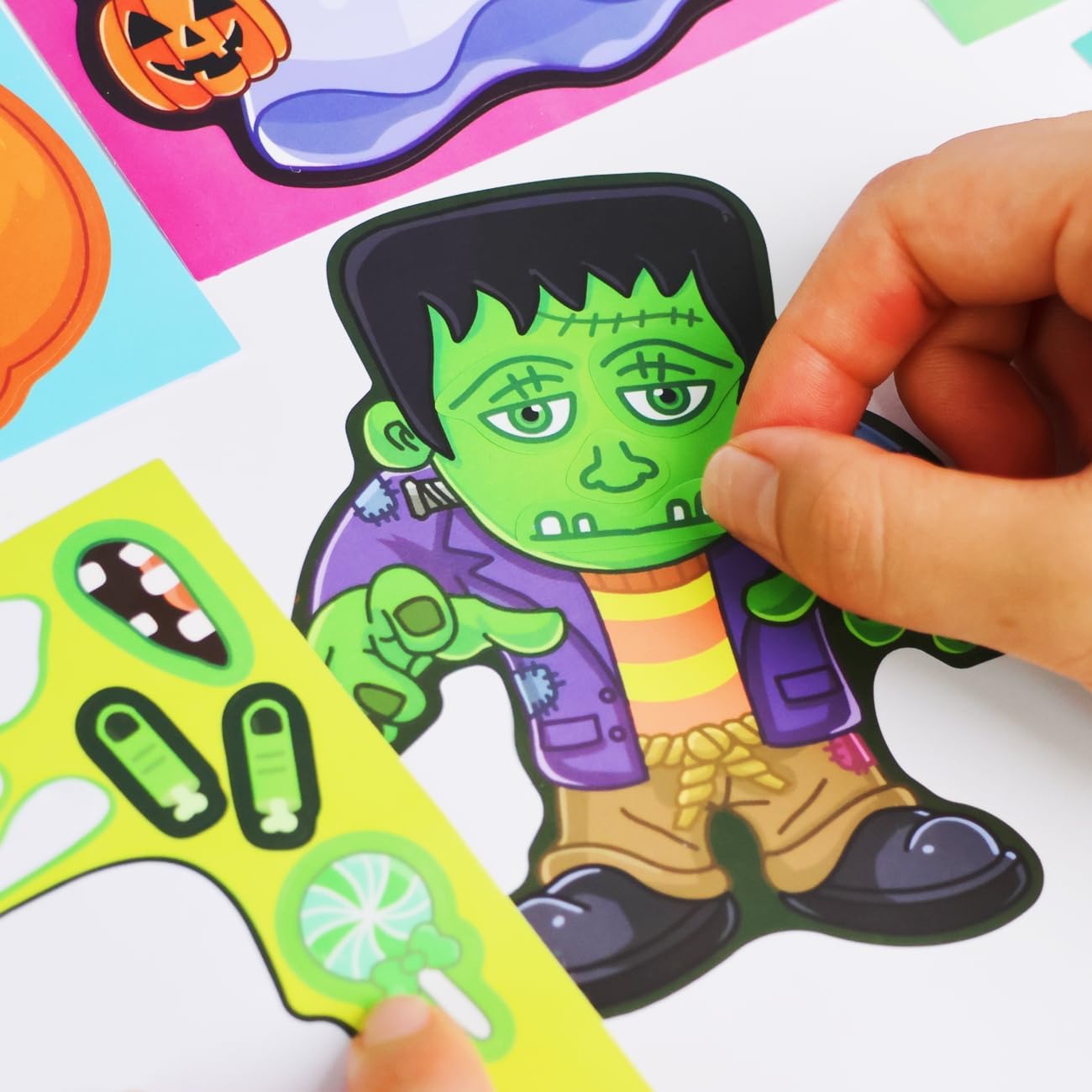 Autocollants d'Halloween pour  - Party Games No Supplies avis et prix