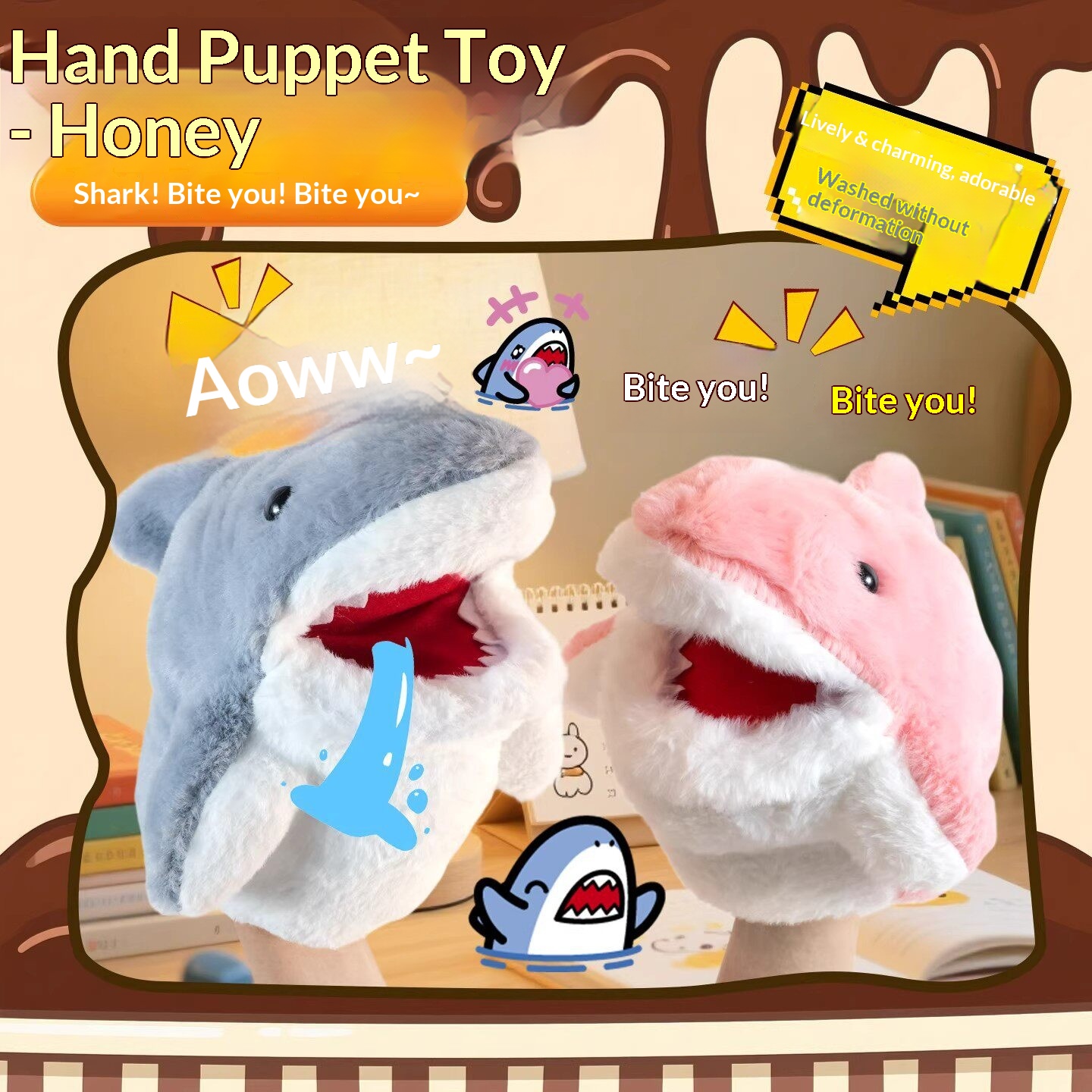 Marionnette de main requin en  - Party Games Children avis et prix