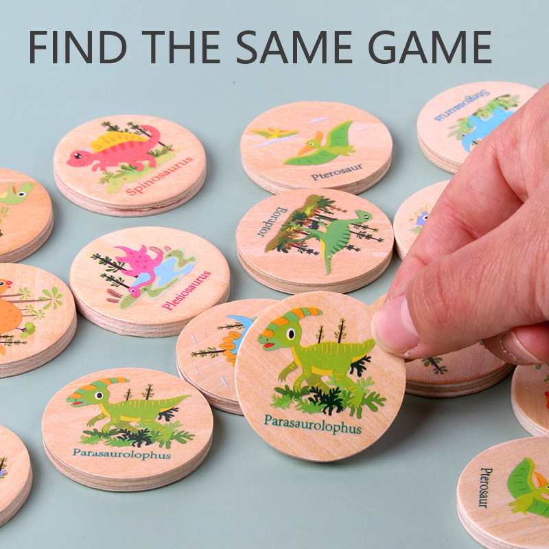 Jeu de mémoire dinosaure, joue - Party Games Board Game avis et prix
