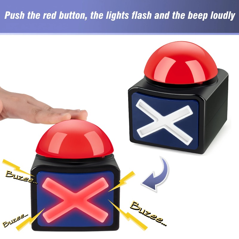 Bouton-poussoir lumineux et so - Party Games Easter For Family avis et prix