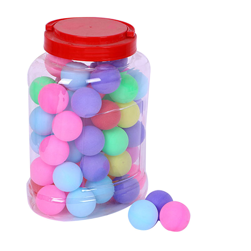 60 balles de ping-pong colorée - Party Games Jenga avis et prix
