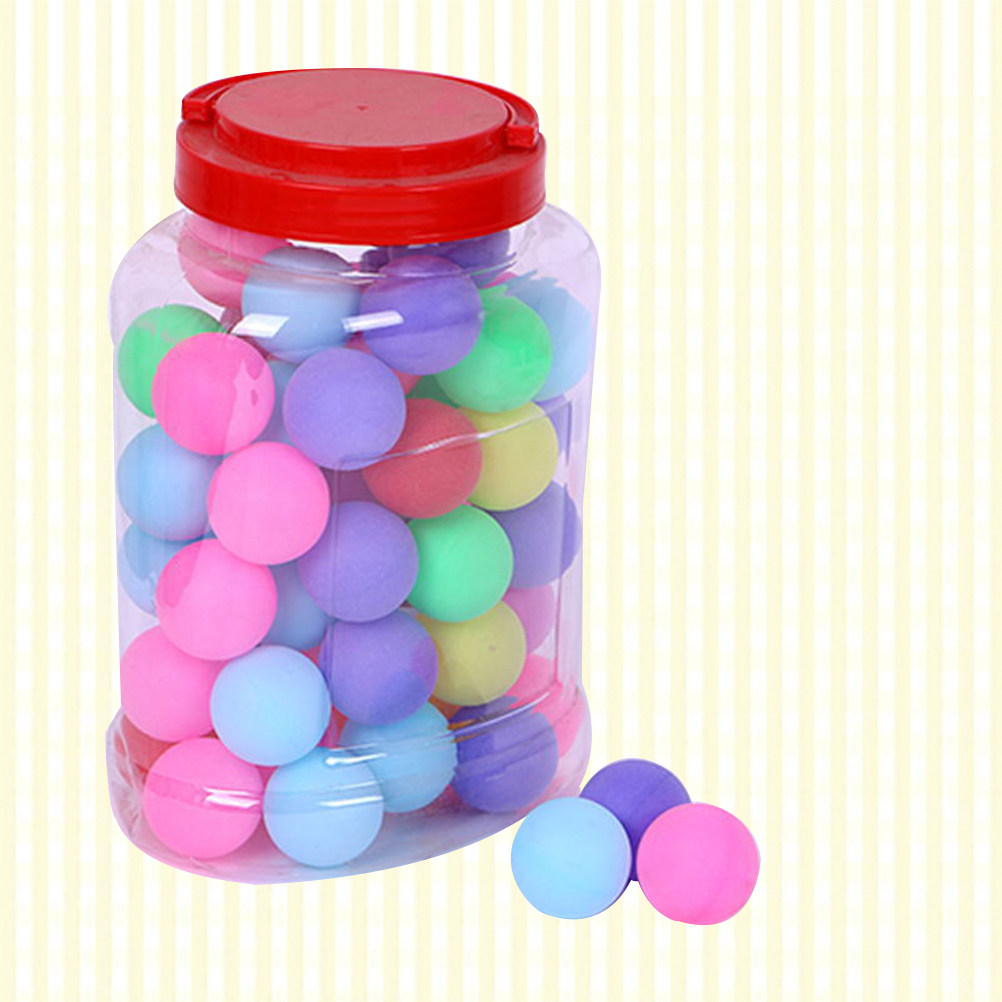 60 balles de ping-pong colorée - Party Games Jenga avis et prix